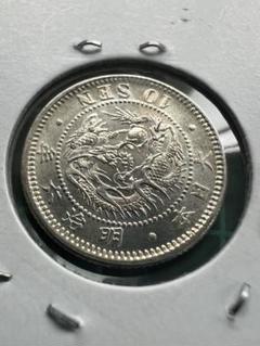 NGC MS62 明治6年 竜10銭銀貨　未使用 未使用品】 お待たせ! NGC 未使用 竜10銭銀貨 明治6年 MS62