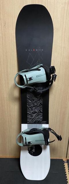 SALOMON サロモン MINI DRIFT RTYTHM スノボセット 美品 SALOMON サロモン MINI DRIFT RTYTHM スノボセット 美品