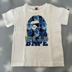 BAPE KIDS ホワイト Tシャツ120