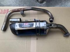 中古■グロムJC61/JC75用Gcraft チタンマフラー Gストライカー 中古□グロムJC61/JC75用Gcraft チタンマフラー Gストライカー