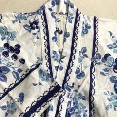 再出品】ANNA SUI 浴衣 花と果実柄 - メルカリ