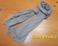未使用　Glen Prince　グレンプリンス　ラムウール 大判ストール グレー 楽天市場】GLEN PRINCE グレンプリンス 大判ストール スカーフ