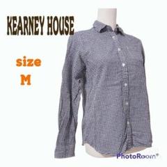 【KEARNEY HOUSE】レディース　ネルシャツ　ギンガムチェック　M
