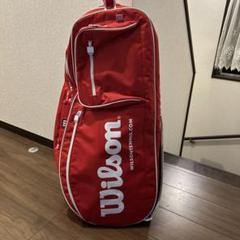ウィルソン Wilson ラケットバッグ　6本パック　テニス　レッドのサムネイル