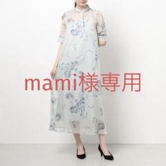 花柄刺繍シースルーワンピース　AMERIVINTAGE アメリヴィンテージ Ameri VINTAGE（ロングワンピース/マキシワンピース）のフリマ
