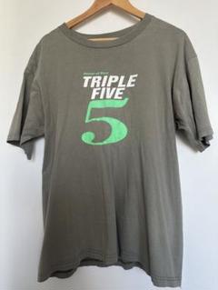 90's TRIPLE FIVE SOUL XL グレー ビンテージTシャツ