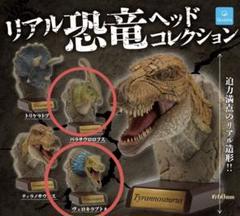 リアル恐竜ヘッドコレクション　２種