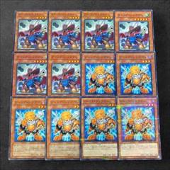 9121【遊戯王】クイック・シンクロン　ジャンク・シンクロン　各6枚12枚セット
