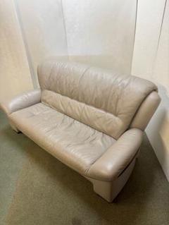 アサヒ　レザー　ハイバック2.5Pソファ