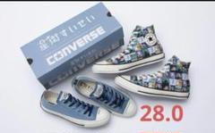 CONVERSE 星街すいせいコラボ2種セット　店舗限定ノベルティ付 28cm