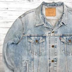 《激レア》Levi's リーバイス☆デニムジャケット XL ブルー JK397