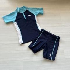FILA 水着セット 130cm ネイビー/水色