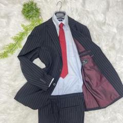 高級生地MEN'S BIGI メンズビギ レダ社 スーツ セットアップ