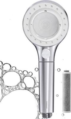 ウルトラファインバブル 節水 シャワーヘッド マイクロ フィルタートッパー付き