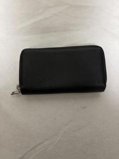 ブラックレザー長財布