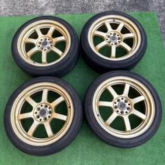 最終値下）レイズ　グラムライツ57アルティメイト　17インチ7J 50　 4穴 廃盤品 人気ホイール】RAYS gramLIGHTS 57Ultimate 17in 7J +52