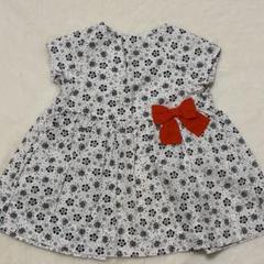 PETIT BATEAU プチバトー　ワンピース　花柄　60 6m
