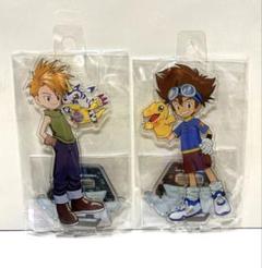 【2個セット】デジモンアドベンチャー　ヤマト　太一　アクスタ　ヴィレッジ限定 2個セット】デジモンアドベンチャー ヤマト 太一 アクスタ