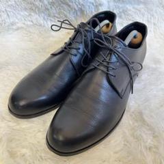PADRONE新品未使用定価37,400円ダービープレーントゥクレープソール42 PADRONE パドローネ / DERBY PLAIN TOE SHOES（WATER PROOF