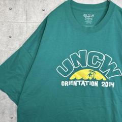 1447 US古着 GILDAN UNCW ORIENTATION 2XL 企業