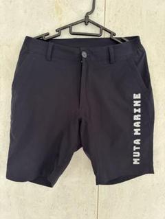 C*O様 MUTA MARINE ネイビー ロゴ入りパンツ　サイズ4 muta MARINE ムータ Dot Air ロングパンツ MMMK-444094 BLACK
