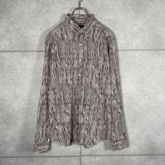 Paul Smith　長袖　シャツ　ゼブラ柄　アニマル柄　Y2K　00s　差し色