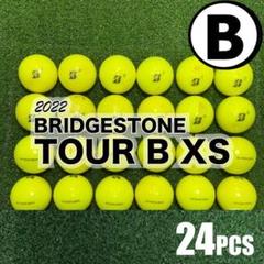 【B33】 ブリヂストンTOURBXS 黄 22年 ロストボール 24球