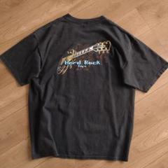 HARD ROCK CAFE 半袖TEE/黒/古着/推定MEN'S XL