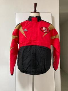 NFL　レッドスキンズ　オールレザースタジャン　スウェード　XL　大判刺繍 NFL レッドスキンズ オールレザースタジャン スウェード XL 大判刺繍
