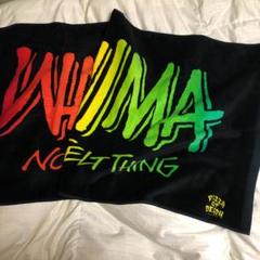 WANIMA タオル ピザロゴ 黒白赤 WANIMA タオル ピザロゴ付き - メルカリ