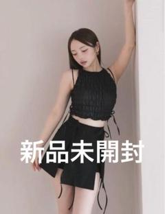 新品タグ付】ANDMARYメイシャーリングトップス