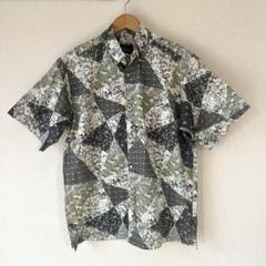 KuKuru okinawa かりゆし 半袖シャツ メンズ Lサイズ