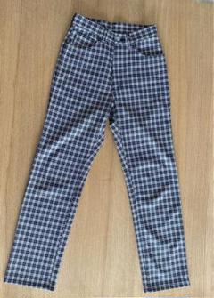 ③FIORUCCI フィオルッチ　レディース　パンツ　チェック　ストレッチあり