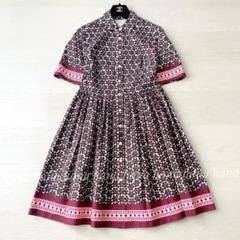 極美品♡ケイトスペードニューヨーク ロングワンピース カシュクール ドット 2 極美品♡ケイトスペードニューヨーク ロングワンピース