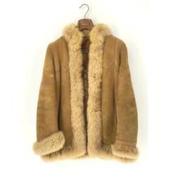 A9140/ビンテージ 美品 秋冬 TANATAR LAMBSKIN ボア