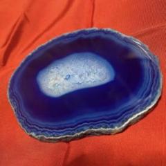 メノウ　瑪瑙　青