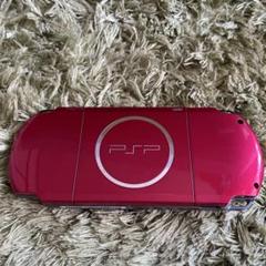 SONY PSP 3000 本体 レッド メモリースティック4GB付き