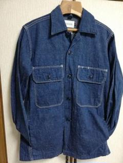 CAL O LINE ダークブルー デニムジャケット M CAL O LINE ダークブルー デニムジャケット M