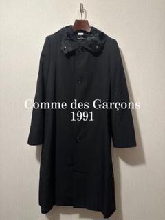 Comme des Garçons のけ ウールレディース燕尾服 ロングコート M