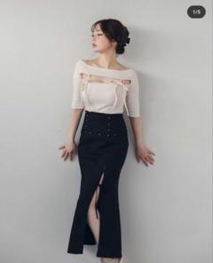 andmary クインスリットスカート ANDMARY】Quinn slit skirt
