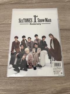 SixTONES 1st Snow Man Anniversaryクリアファイル