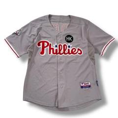 MLB フィリーズ 2009 ワールドシリーズ ベースボールシャツ ユニフォーム
