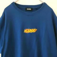 【即完売品!!】希少L エクストララージ　センター刺繍ファイヤーロゴ　Tシャツ