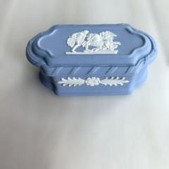 WEDGWOODウェッジウッド　水色インテリア　小物入れ　新品未使用