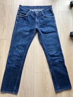 【最終価格】美品 BLUE BLUE ブルーブルー ハリラン　デニム pp36 最終価格】美品 BLUE BLUE ブルーブルー ハリラン デニム pp36
