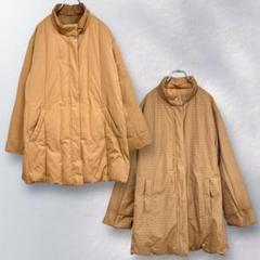 m679》シンプルライフ ダウンジャケット リバーシブル 比翼ボタン M