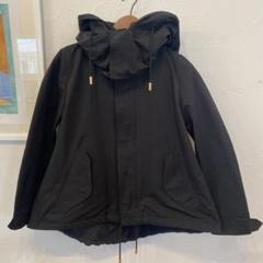 限定値下げTHE RERACS★ウール素材モッズコート　ブラック THE RERACS│ザ・リラクス / RERACS SHORT MODS COAT