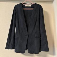 【デプレ】ノーカラージャケット(2024SS) VERY NaVY 2023年12月号掲載】エアリーグレース ショートダウン