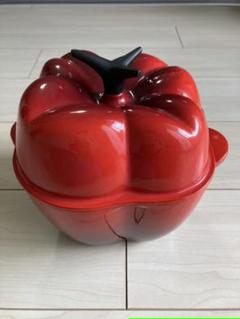 最新情報 ルクルーゼ ココット 鍋 ピーマン パプリカ チェリーレッド 調理器具 Www Williamsav Com