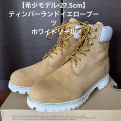 ティンバーランド　ホワイト27センチ Timberland ティンバーランド ハイカット レザー スニーカー 白